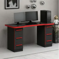 Masă gaming Trendy Phoenix 3 PAL / Black Red photo 5