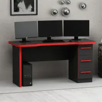Masă gaming Trendy Phoenix 10 PAL / Black Red photo 5