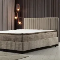 Кровать Trendy Set Safir v2 120 x 200 см / ДСП меламин / Коричневый photo 2