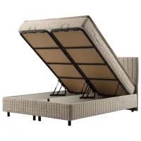Кровать Trendy Set Safir v2 120 x 200 см / ДСП меламин / Коричневый photo 3