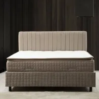 Кровать Trendy Set Safir v2 120 x 200 см / ДСП меламин / Коричневый photo 4
