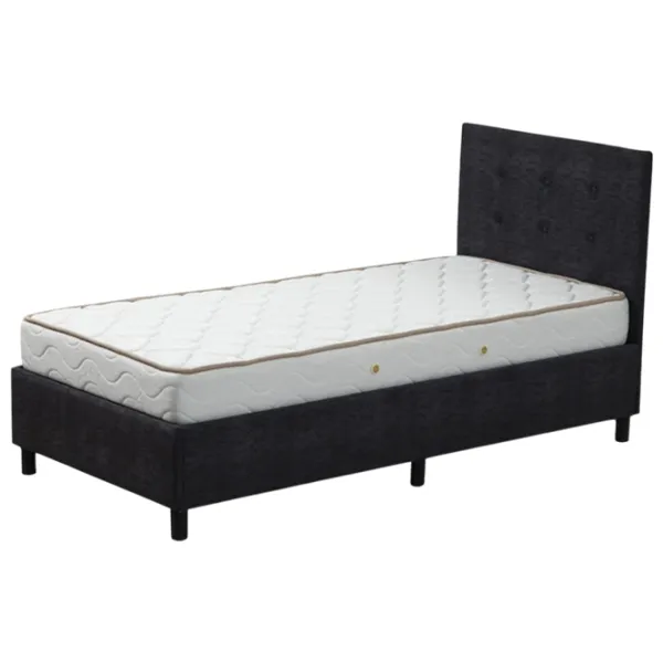 Кровать Trendy Set Hira 90 x 190 см / ДСП меламин / Антрацит photo 1