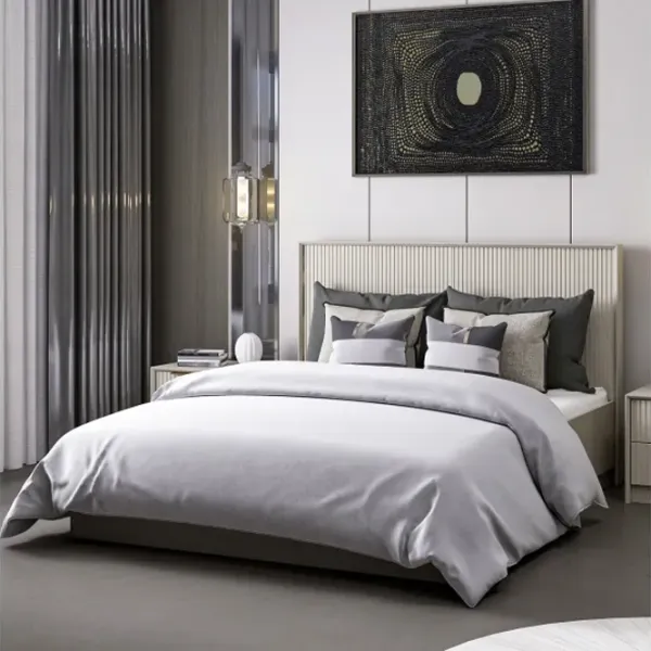 Кровать Trendy Kale 160 x 200 см / ДСП меламин / Grey Stone photo 4