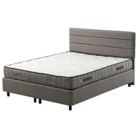 Кровать Trendy Motya 160 x 200 см / ДСП меламин / Светло Серый