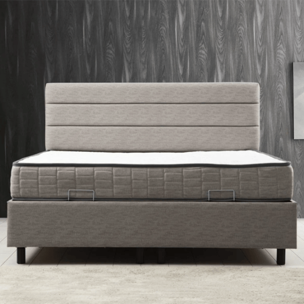 Кровать Trendy Motya 160 x 200 см / ДСП меламин / Светло Серый photo 3