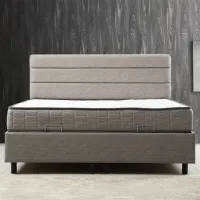 Кровать Trendy Motya 160 x 200 см / ДСП меламин / Светло Серый photo 3