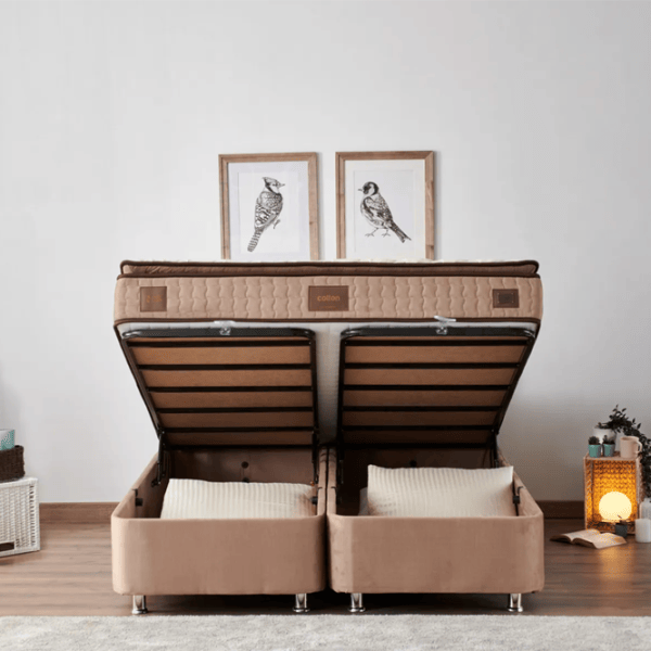 Pat Trendy Helen 180 x 200 cm / Oțel / Light Brown photo 2