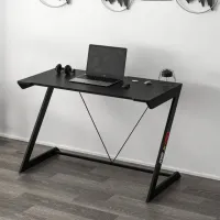 Masă gaming Trendy Zonat PAL melaminat / Black photo 4