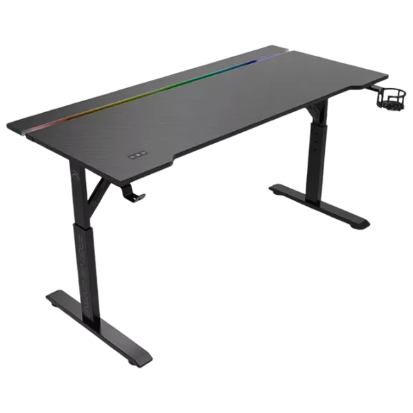 Masă gaming Proove Gaming Glitch Fibră de carbon / Black photo 1