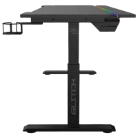 Masă gaming Proove Gaming Glitch Fibră de carbon / Black photo 4
