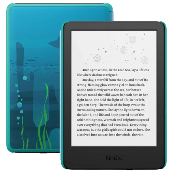 Электронная книга Amazon Kindle Kids 11th Gen 2024 6" / E-Ink / 16 ГБ / Ocean Explorer photo 1