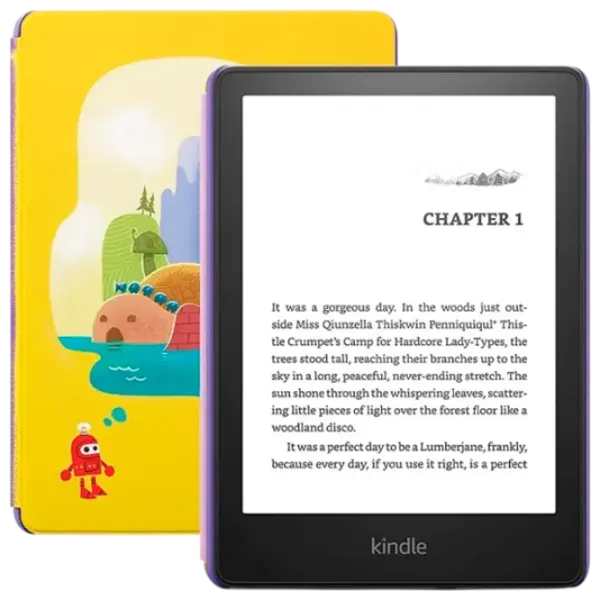 Электронная книга Amazon Kindle Kids 11th Gen 2024 6" / E-Ink / 16 ГБ / Robot Dreams photo 1