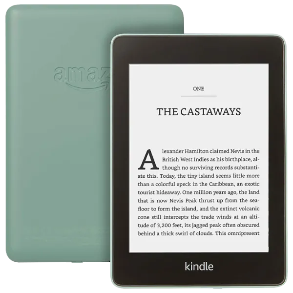 Электронная книга Amazon Kindle Paperwhite (10 Generation) 6" / E-Ink Carta HD / 8 ГБ / Sage photo 1