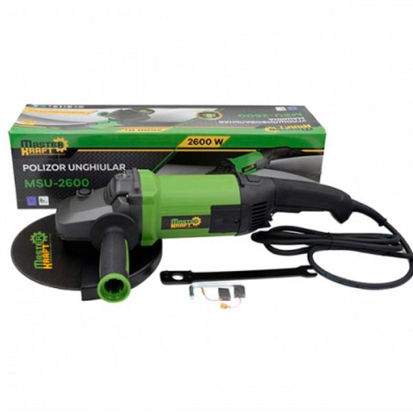Polizor Master Kraft MSU-2600(1808) Unghiular / 2600 W / Green photo 6