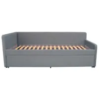 Детская кровать Fabrik Home Leo 90 Left 90 x 200 см / Массив / Серый