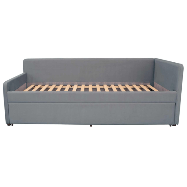 Pat pentru copii Fabrik Home Leo 90 Right 90 x 200 cm / Masiv / Gray photo 1