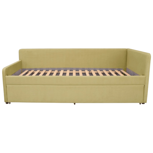 Pat pentru copii Fabrik Home Leo 90 Right 90 x 200 cm / Masiv / Olive photo 1