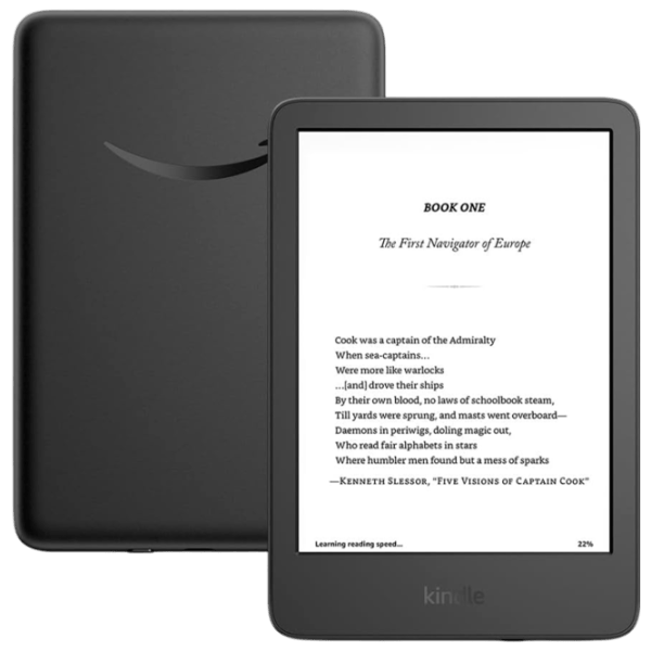 Электронная книга Amazon Kindle Поколение 11 (2024) 6" / E-Ink / 16 ГБ / Черный photo 1