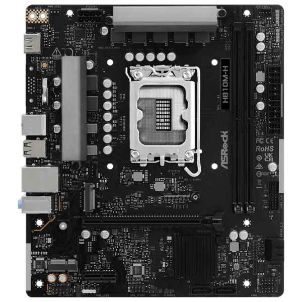 Placă de bază ASRock H810M-H mATX / Intel H810M-H photo 1