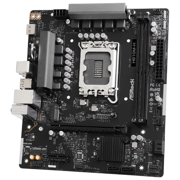 Placă de bază ASRock H810M-H mATX / Intel H810M-H photo 2