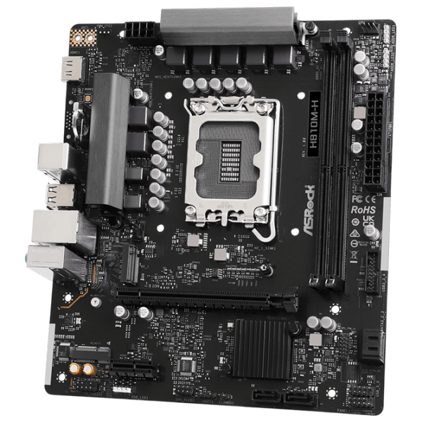 Placă de bază ASRock H810M-H mATX / Intel H810M-H photo 2
