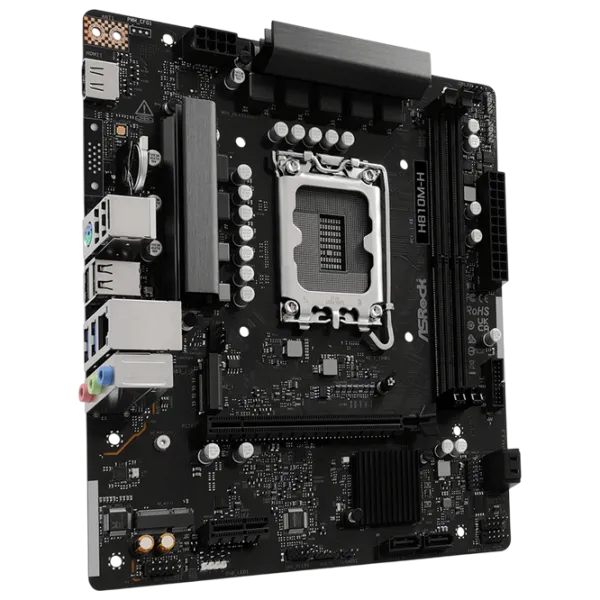 Placă de bază ASRock H810M-H mATX / Intel H810M-H photo 3