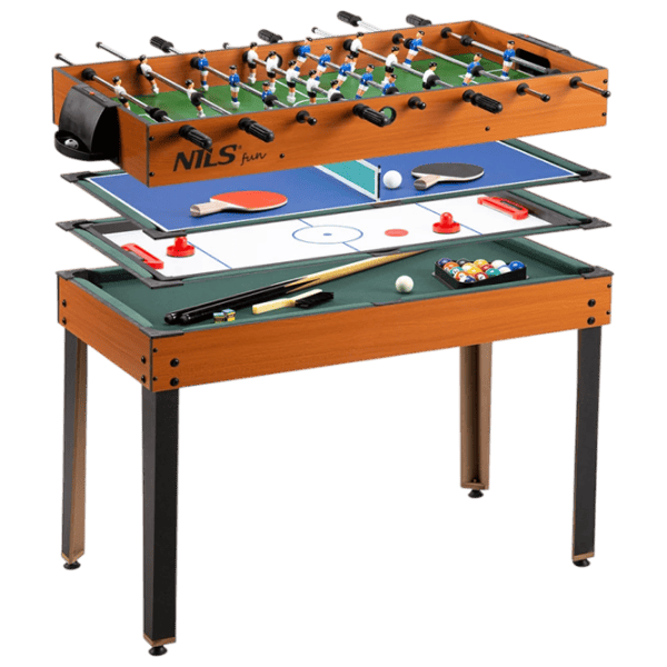 Настольная игра SDM 4in1 Playing Table 6+/ Билиард photo 1