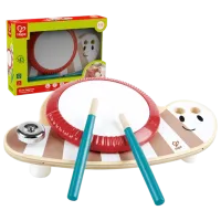 Барабан Hape Slug Dan 12 месяцев / Бежевый