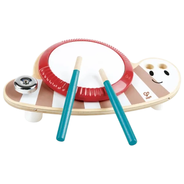 Барабан Hape Slug Dan 12 месяцев / Бежевый photo 2