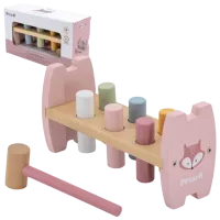 Joc educativ VIGA PolarB Fox 44208 0+ / Pink