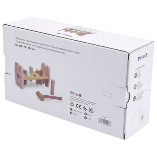 Joc educativ VIGA PolarB Fox 44208 0+ / Pink photo 5