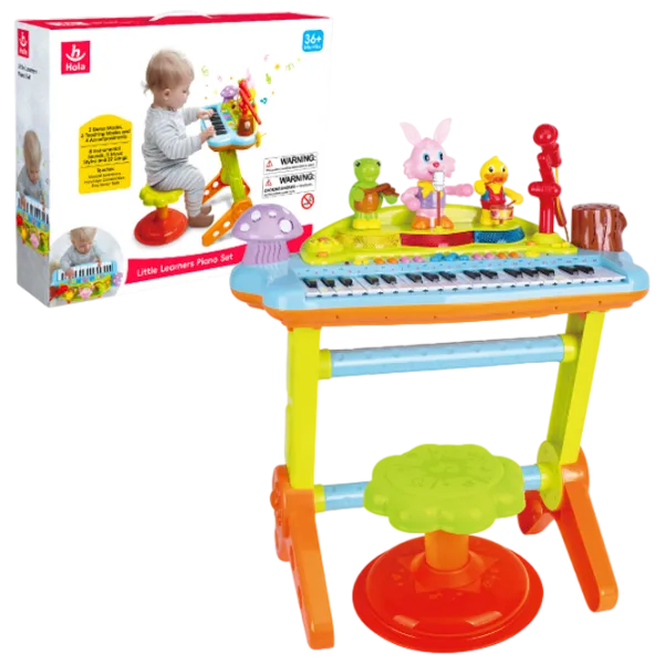 Пианино Hola Toys Little learners piano 3 года / Белый photo 1