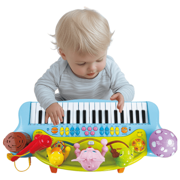 Пианино Hola Toys Little learners piano 3 года / Белый photo 4