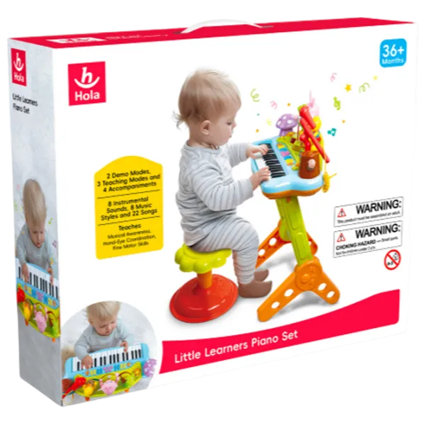 Пианино Hola Toys Little learners piano 3 года / Белый photo 5