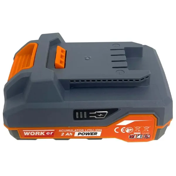 Acumulator pentru instrumente Technoworker VOR82787 Li-Ion / 2 Ah / 20 V photo 1