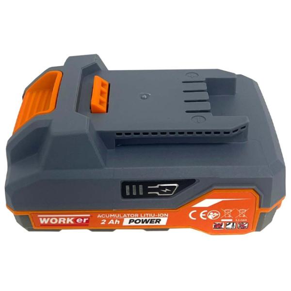 Acumulator pentru instrumente Technoworker VOR82787 Li-Ion / 2 Ah / 20 V photo 1