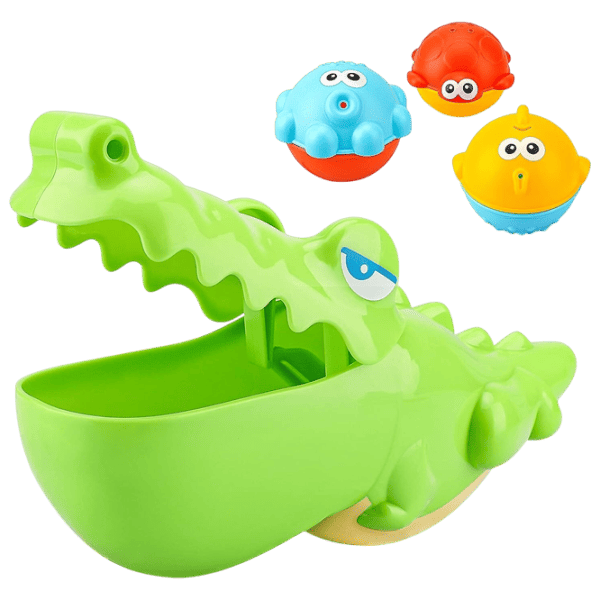 Игрушки для ванной Moni Big mouth Crocodile от 6 месяцев photo 1
