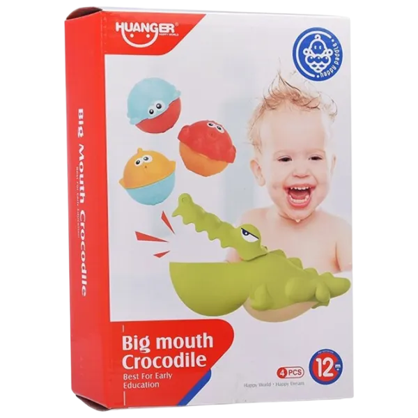 Игрушки для ванной Moni Big mouth Crocodile от 6 месяцев photo 4