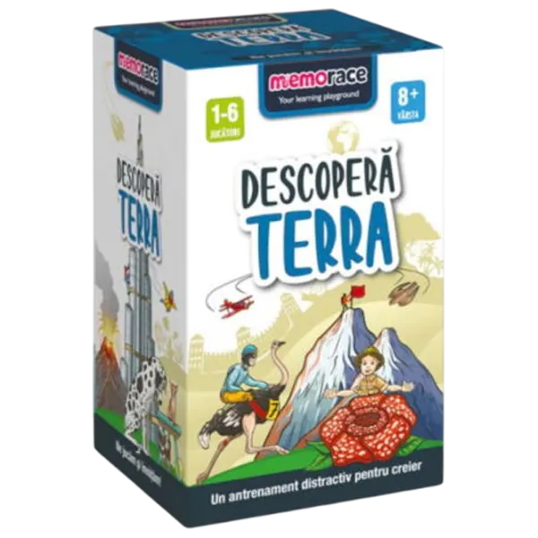 Joc de masă Memorace Discover Terra 8+/ Strategie photo 1