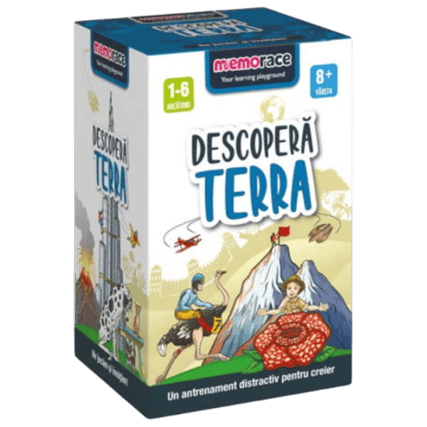 Joc de masă Memorace Discover Terra 8+/ Strategie photo 1