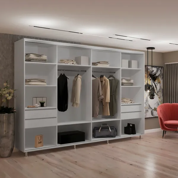 Dulap My-Style Cupe 320 x 60 x 220 / PAL / Ashen photo 2