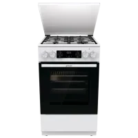 Плита Gorenje GK5C63WH Комбинированная/ Белый/ Черный