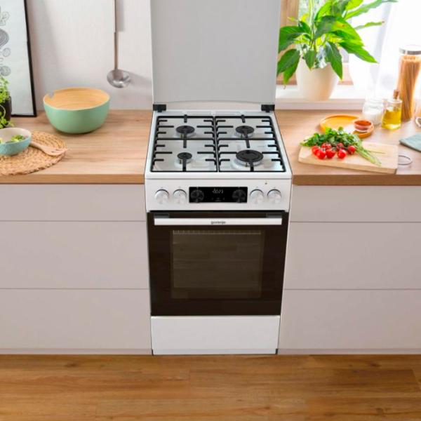 Плита Gorenje GK5C63WH Комбинированная/ Белый/ Черный photo 14