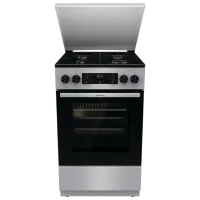 Плита Gorenje GK5C64SH Комбинированная/ Нержавеющая сталь/ Черный
