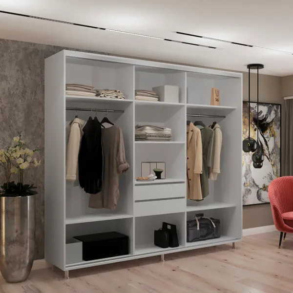 Dulap My-Style Cupe 250 x 60 x 200 / PAL / Ashen photo 2