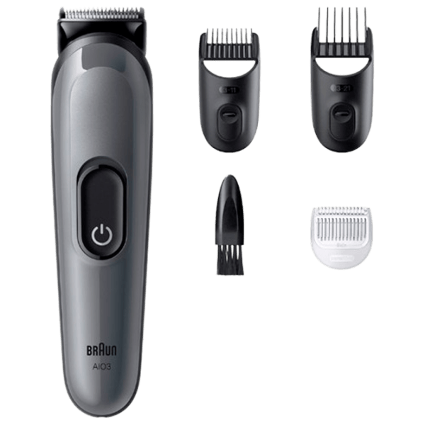 Trimmer facial Braun AIO3500 Silver photo 1