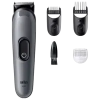 Trimmer facial Braun AIO3500 Silver