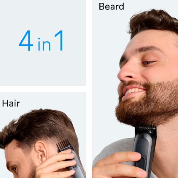 Trimmer facial Braun AIO3500 Silver photo 2