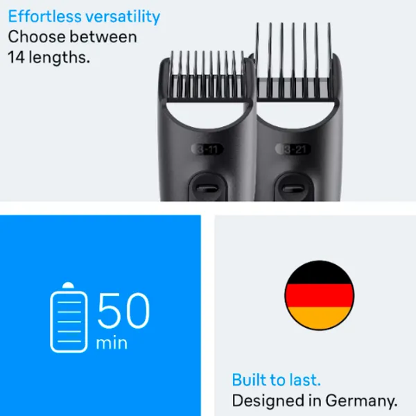 Trimmer facial Braun AIO3500 Silver photo 5