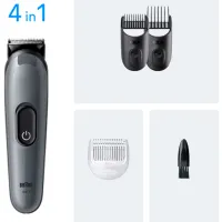 Trimmer facial Braun AIO3500 Silver photo 6